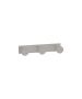 Sanco Bath Robe Hook & Door Stop Τριπλό Άγκιστρο Γκρι τσιμέντου ματ 00683-M104