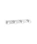 Sanco Bath Robe Hook & Door Stop Τετραπλό άγκιστρο Χρώμιο 00684-Α03