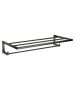 Sanco Towel racks Ραφιέρα Πετσετών PVD gun metal γυαλιστερό 00918-PVD-05PL