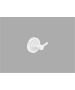 Sanco Vintage Διπλό Άγκιστρο Λευκό ματ 120548-Μ101