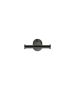 Sanco Lithos Διπλό Άγκιστρο PVD gun metal γυαλιστερό 121118-PVD-05PL