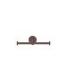 Sanco Ergon Χαρτοθήκη διπλή Wenge ανάγλυφο 25926-Α75