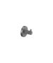 Sanco Ergon Άγκιστρο μονό PVD gun metal βουρτσιστό 25928-PVD-05BR