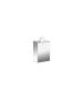 Sanco Bathroom Set Cosmetic Box Χρώμιο 80102-Α03