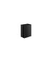 Sanco Bathroom Set Επικαθήμενη Ποτηροθήκη Μαύρο ματ 90154-Μ116