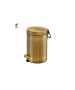 Sanco Waste Bins Χαρτοδοχείο 3 lt Soft Close (AISI 304) Μπρονζέ ματ 90603-Μ25