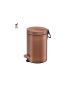 Sanco Waste Bins Χαρτοδοχείο 3 lt Soft Close (AISI 304) Χάλκινο ματ 90603-Μ26
