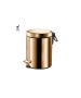Sanco Waste Bins Χαρτοδοχείο 5 lt Soft Close (AISI 304) PVD θερμό μπρονζέ γυαλιστερό 90605-PVD-01PL