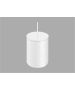 Sanco Waste Bins Χαρτοδοχείο 5lt Λευκό ματ 90606-Μ101