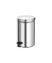 Sanco Waste Bins Χαρτοδοχείο 12lt Inox 90611-Α90