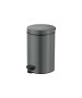 Sanco Waste Bins Χαρτοδοχείο 12lt Ανθρακί ανάγλυφο 90611-Μ118