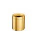 Sanco Open Bins Χαρτοδοχείο δωματίου 5lt PVD χρυσό ορείχαλκο βουρτσιστό 90650-PVD-02BR