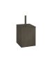 Sanco Waste Bins Χαρτοδοχείο Σκούρο μπρονζέ ματ 90653-DM25