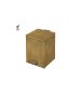 Sanco Waste Bins Χαρτοδοχείο 5lt Μπρονζέ ματ 90677-Μ25
