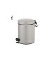Sanco Waste Bins Χαρτοδοχείο 5lt Soft Closing System Γκρι τσιμέντου ματ 90680-M104