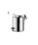 Sanco Waste Bins Χαρτοδοχείο 5lt Soft Closing System Inox 90680-Α90