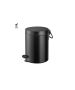 Sanco Waste Bins Χαρτοδοχείο 5lt Soft Closing System Μαύρο ματ 90680-Μ116