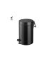 Sanco Waste Bins Χαρτοδοχείο 3lt Soft Closing System Μαύρο ματ 90689-Μ116