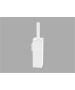 Sanco Toilet Brush Holders Πιγκάλ Λευκό ματ 91572-Μ101