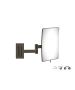 Sanco Cosmetic mirrors Μεγεθυντικός καθρέπτης x3 (Διπλό βραχίονα) Σκούρο μπρονζέ ματ MR-301-DM25