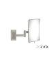 Sanco Cosmetic mirrors Μεγεθυντικός καθρέπτης x3 (Διπλό βραχίονα) Γκρι τσιμέντου ματ MR-301-M104