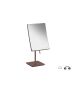 Sanco Cosmetic mirrors Μεγεθυντικός καθρέπτης x3 Wenge ανάγλυφο MR-303-Α75