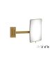 Sanco Cosmetic mirrors Μεγεθυντικός καθρέπτης x3 Μπρονζέ ματ MR-305-Μ25
