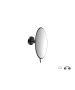 Sanco Cosmetic mirrors Μεγεθυντικός καθρέπτης x3 Μαύρο ματ MR-702-Μ116