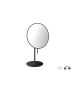 Sanco Cosmetic mirrors Μεγεθυντικός καθρέπτης x3 Μαύρο ματ MR-703-Μ116