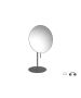 Sanco Cosmetic mirrors Μεγεθυντικός καθρέπτης x3 Ανθρακί ανάγλυφο MR-703-Μ118
