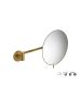 Sanco Cosmetic mirrors Μεγεθυντικός καθρέπτης x3 Μπρονζέ ματ MR-705-Μ25