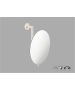 Sanco Cosmetic mirrors Μεγεθυντικός καθρέπτης x5 Μπεζ ματ MR-764-Μ102