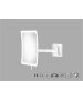 Sanco LED Cosmetic mirrors Μεγεθυντικός καθρέπτης x3 με LED Λευκό ματ MRLED-305-Μ101