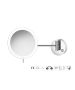 Sanco LED Cosmetic mirrors Μεγεθυντικός καθρέπτης x3 με LED Χρώμιο MRLED-705-Α03