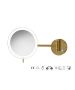 Sanco LED Cosmetic mirrors LED Καθρέπτης μεγεθυντικός x3 usb charging Μπρονζέ ματ MRLED-905-Μ25