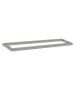 Sanco Glass Door Accessories Διπλή Λαβή / Πετσετοθήκη Γκρι τσιμέντου ματ SET-GL0715-M104