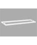 Sanco Glass Door Accessories Διπλή Λαβή / Πετσετοθήκη Λευκό ματ SET-GL0715-Μ101