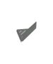 Sanco Shower Shelves Σπογγοθήκη (AISI 304) Ανθρακί ανάγλυφο SH-0202-Μ118