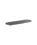 Sanco Shower Shelves Σπογγοθήκη (AISI 304) Ανθρακί ανάγλυφο SH-0301-Μ118