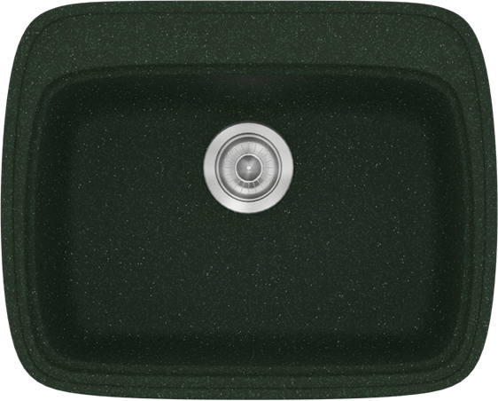 Sanitec Νεροχύτης 313 Classic 58×50 313-19-Granite-Green