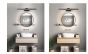 SE-BL-40 MULAN WALL LAMP BLACK 40CM 3CCT 8W WITH MEMORY Δ2 HOMELIGHTING 77-50565