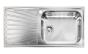 Sanitec Νεροχύτης Ανοξείδωτος 100×50 11446 Cometa Σατινέ 11446-aristeros