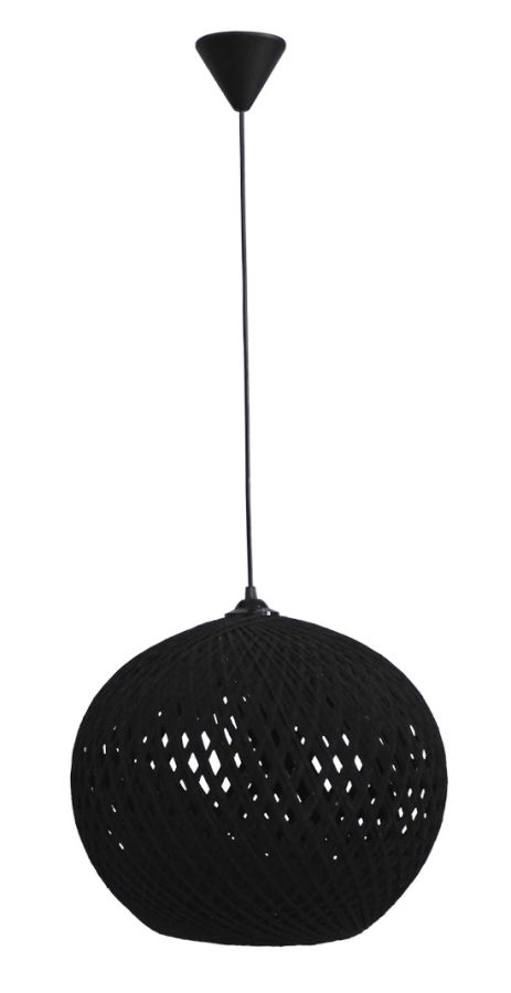 SILK-02 Φ35 BLACK 1/L PENDEL Ε/27 Heronia 31-1141