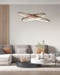 SE LED 80-60-40 MORELLI PENDANT COFFEE BROWN Γ5 HOMELIGHTING 77-8131