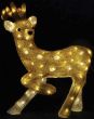 100Led 3D Φωτιζόμενο Ακρυλικό Ελάφι Με Μετασχηματιστή Ip44 ,55(Η)cm Lianos 80155