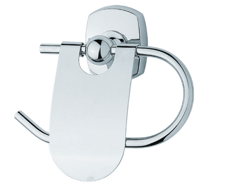 Χαρτοθήκη Καπάκι Χρώμιο Bronze Art Eco 55H8-10