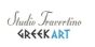 Νιπτήρας  Επικαθήμενος Χειροποίητος 60x40x13,5 εκ. Κεραμιδί Travertino "ΜΥΡΩΝΑΣ" 90038