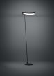 Φωτιστικό Δαπέδου Μαύρο D28-D45xH178cm Led 3000K 1600lm Ρυθμιζόμενο Eglo Caredara 390167