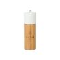 Μύλος για Αλάτι-Πιπέρι 5x16cm Λευκός Estia Home Art Bamboo Essentials 01-19631