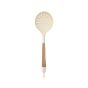 Κουτάλα Τρυπητή Ξύλο Ακακίας-Σιλικόνη Estia Home Art Allure PVT Ivory 01-24864